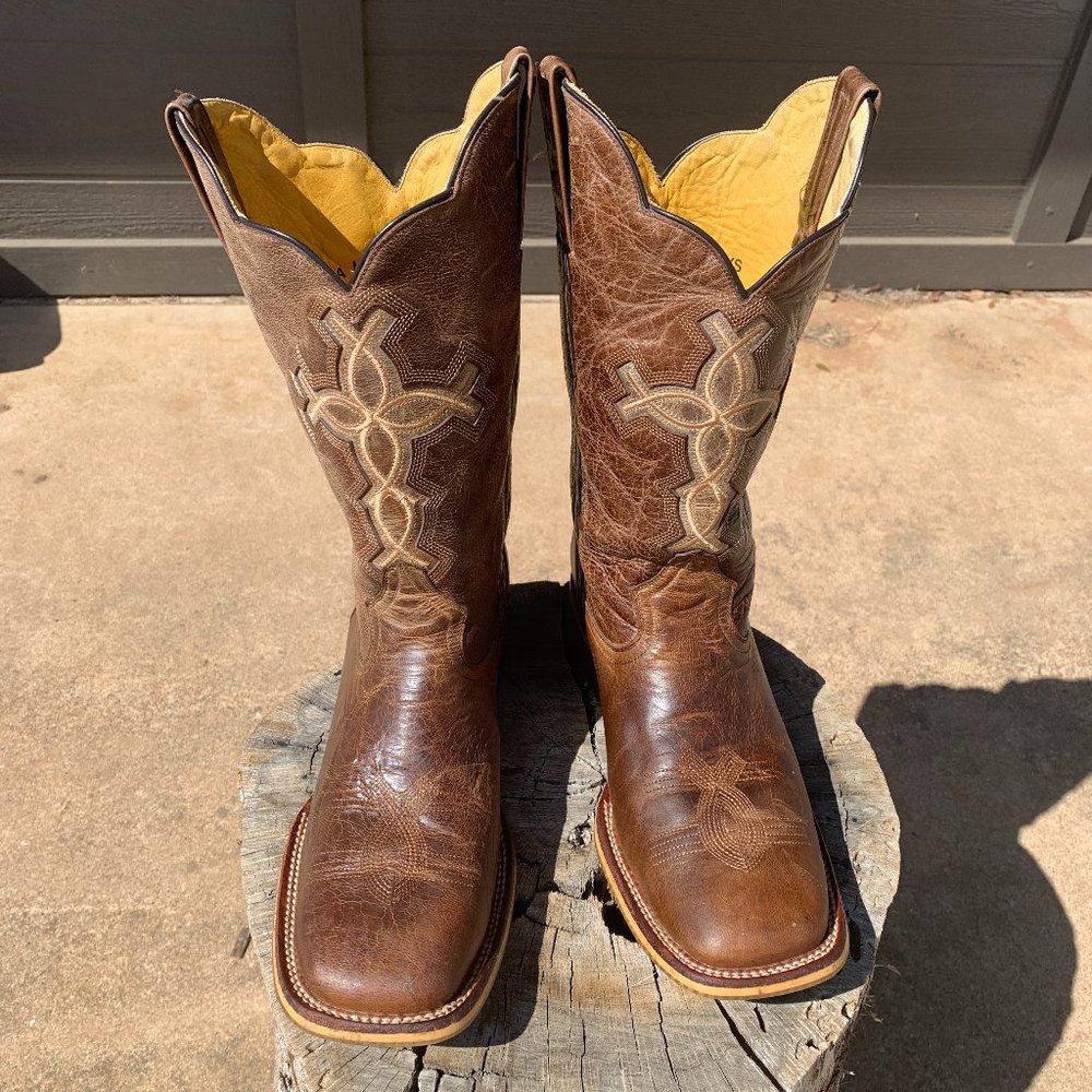 Tin Haul Cowboy Boots 10EE
